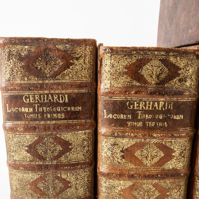 Johann Gerhard, "Locorum Theologicorum...", 9 books in 8 volumes, 1615-22.