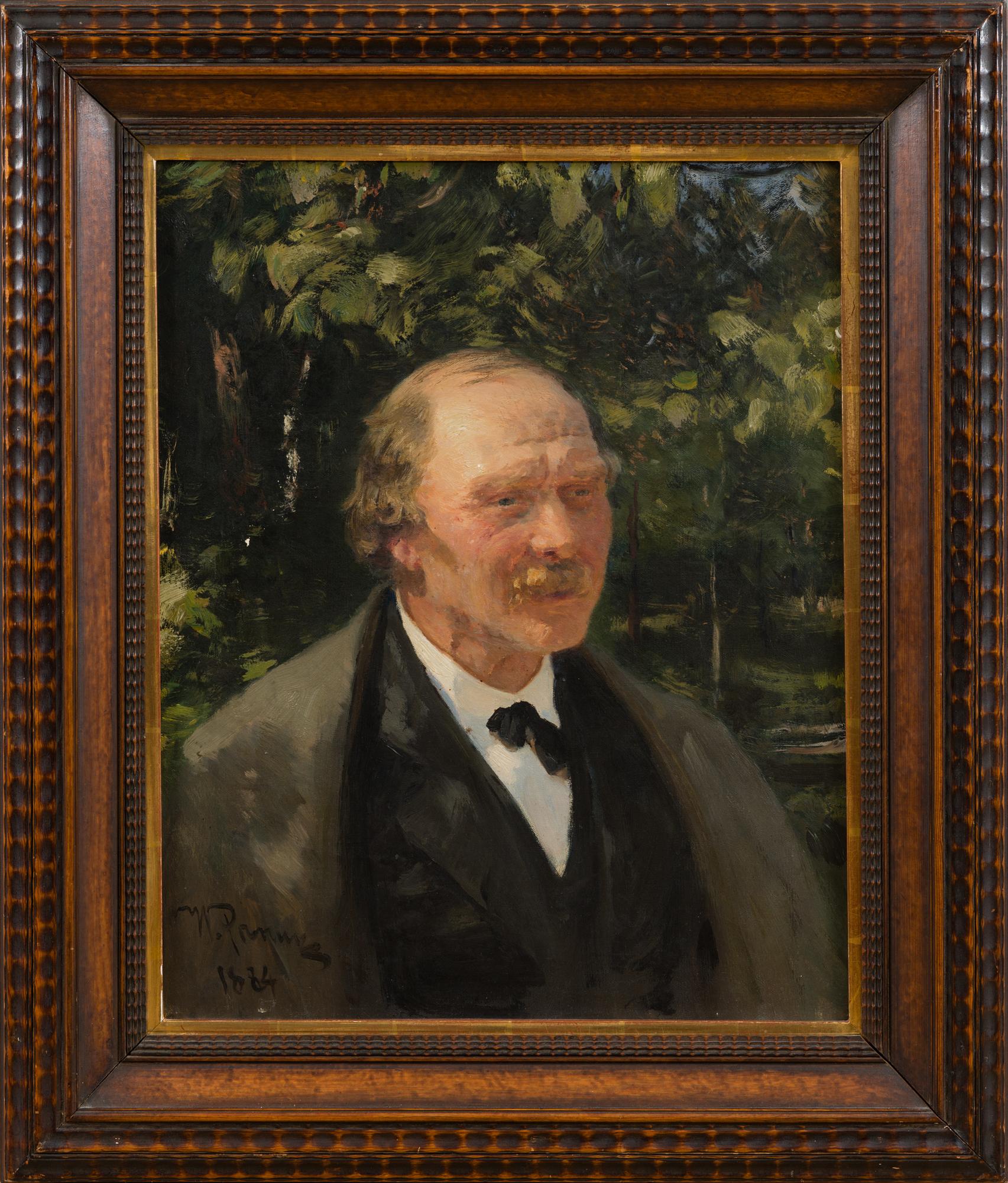 ILJA REPIN, A.G. BIELOPOLSKYIN MUOTOKUVA.