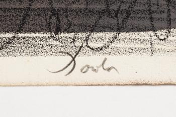 Djuric Miodrag Dado, 12 stycken litografier med mapp. Samtliga signerade och numrerade 9/75.