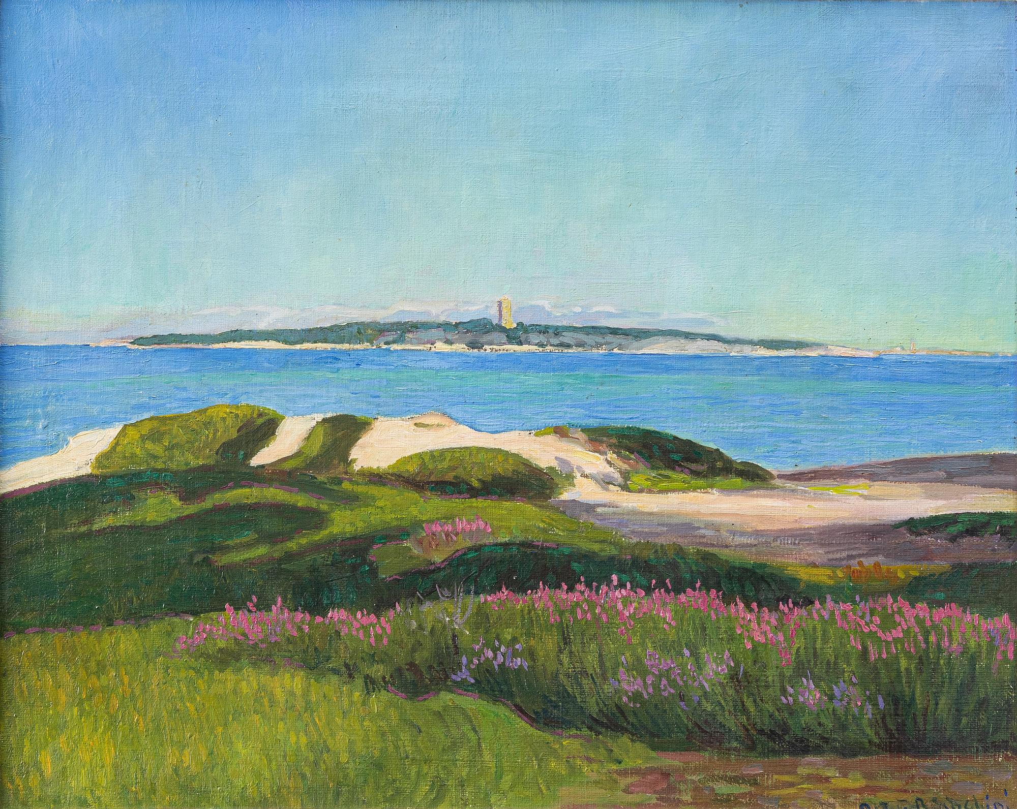 Artur Bianchini, View towards Korsö from Sandhamn.