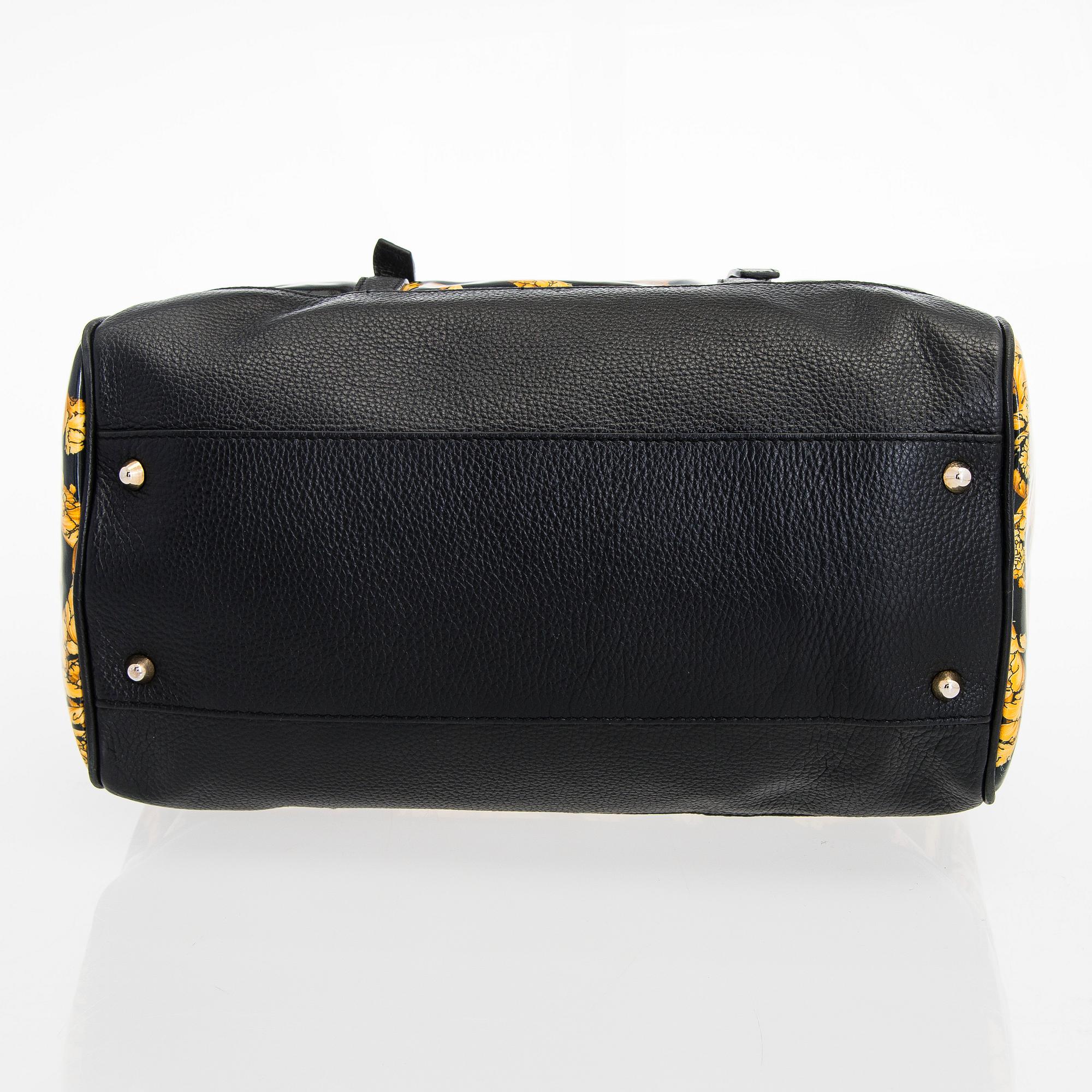 Versace Collection, "Hibiscus Leopard Print" väska.