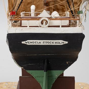 Skeppsmodell, 1900-tal.
