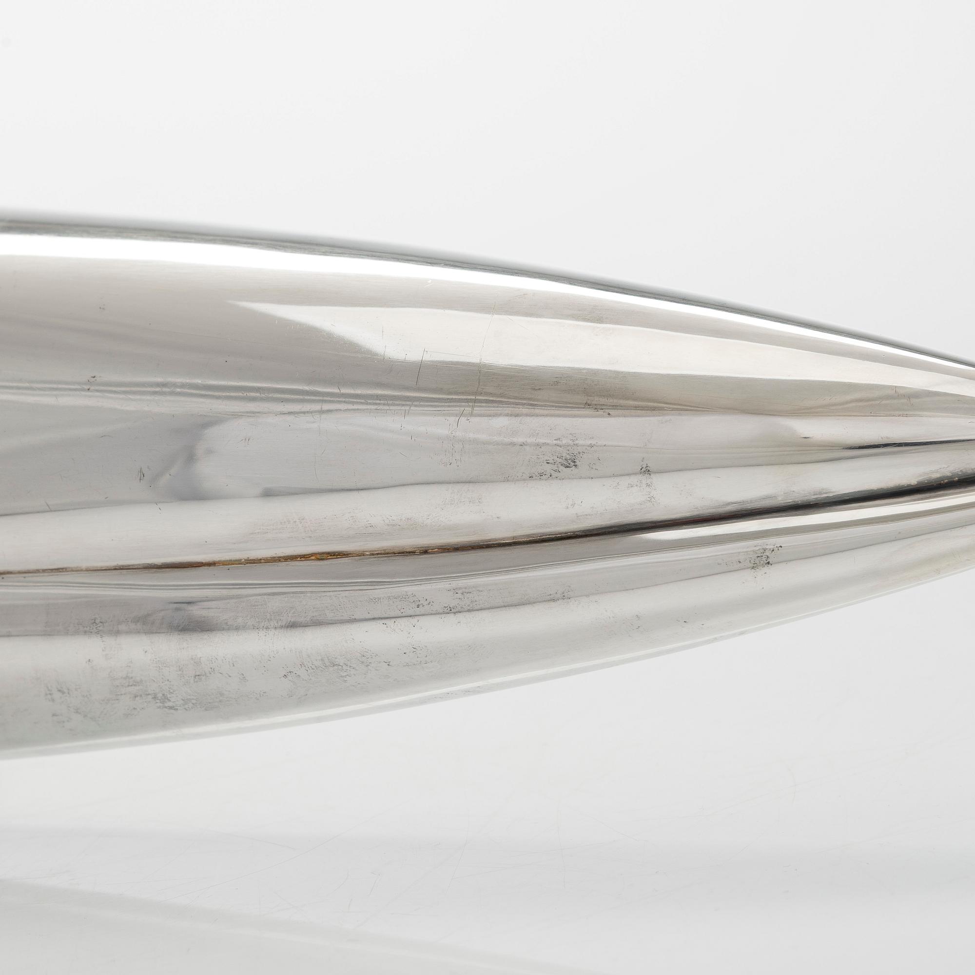 Tapio Wirkkala, silver bowl TW 9, Kultakeskus, Hämeenlinna, Finland 1957.