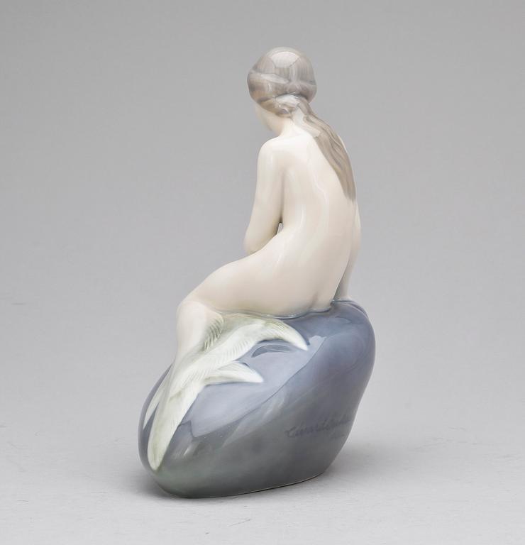 FIGURIN, porslin, Royal Copenhagen, Danmark, 1900-tal.