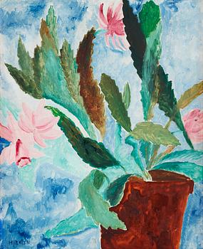 89. Sigrid Hjertén, Flower still life.