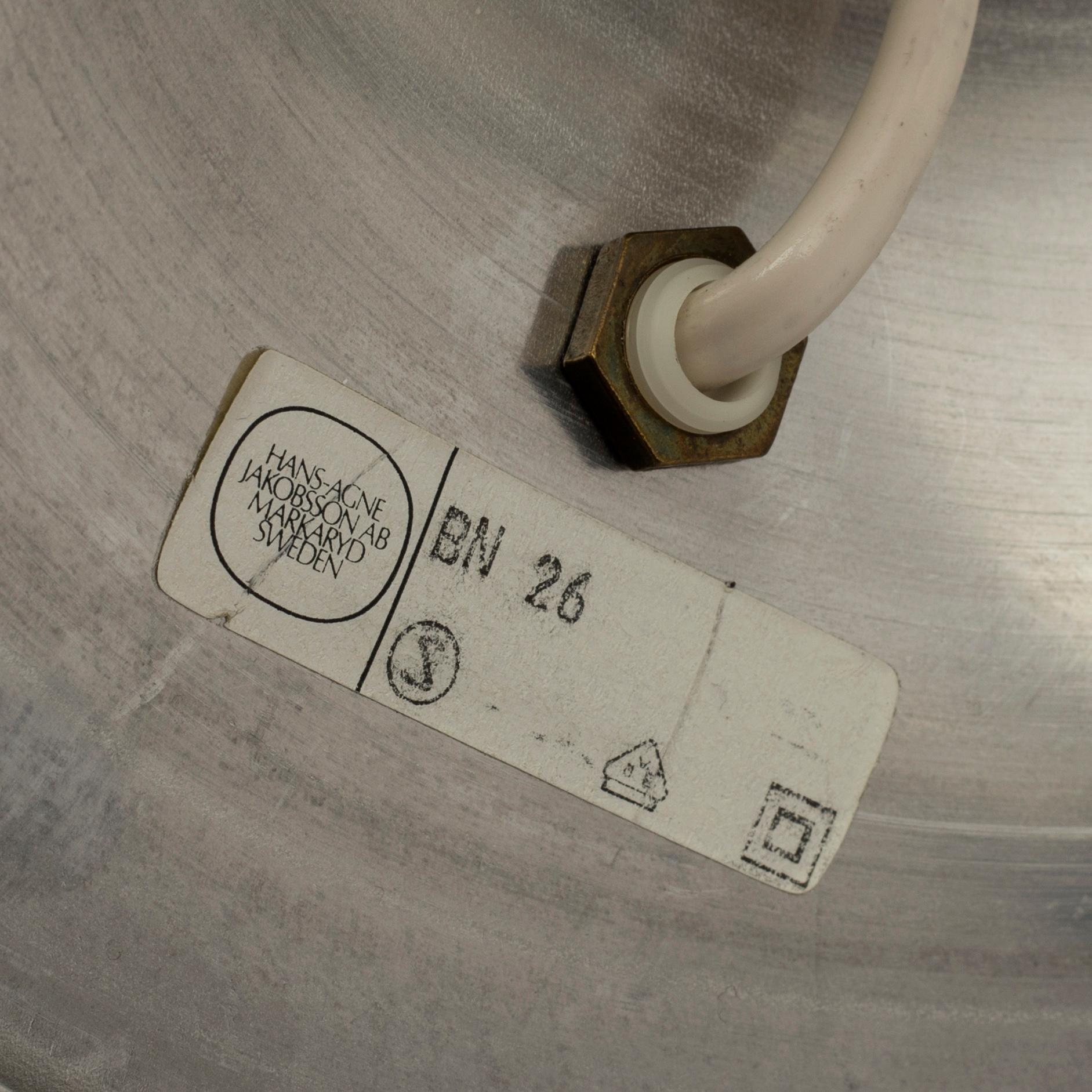 HANS-AGNE JAKOBSSON, bordslampa, "BN-26", Markaryd, 1900-talets andra hälft.