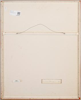 JEAN-CLAUDE SILBERMANN, akvarell, à tergo signerad och daterad 76.