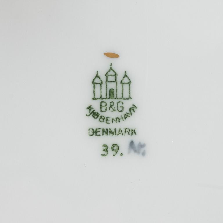 Kaffeservis, porslin, 43 delar, "Måsen", Bing & Grøndahl, Danmark.