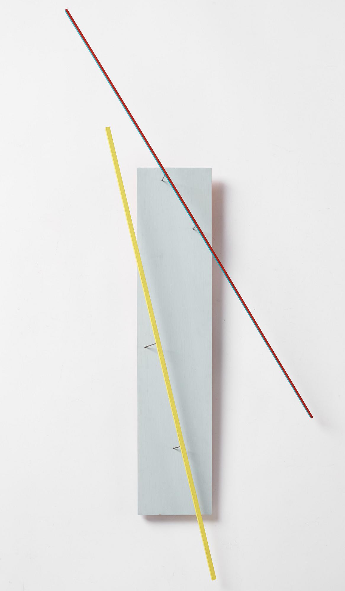 Axel Knipschild, blandteknik/väggobjekt. Signerad och daterad 1976 a tergo.