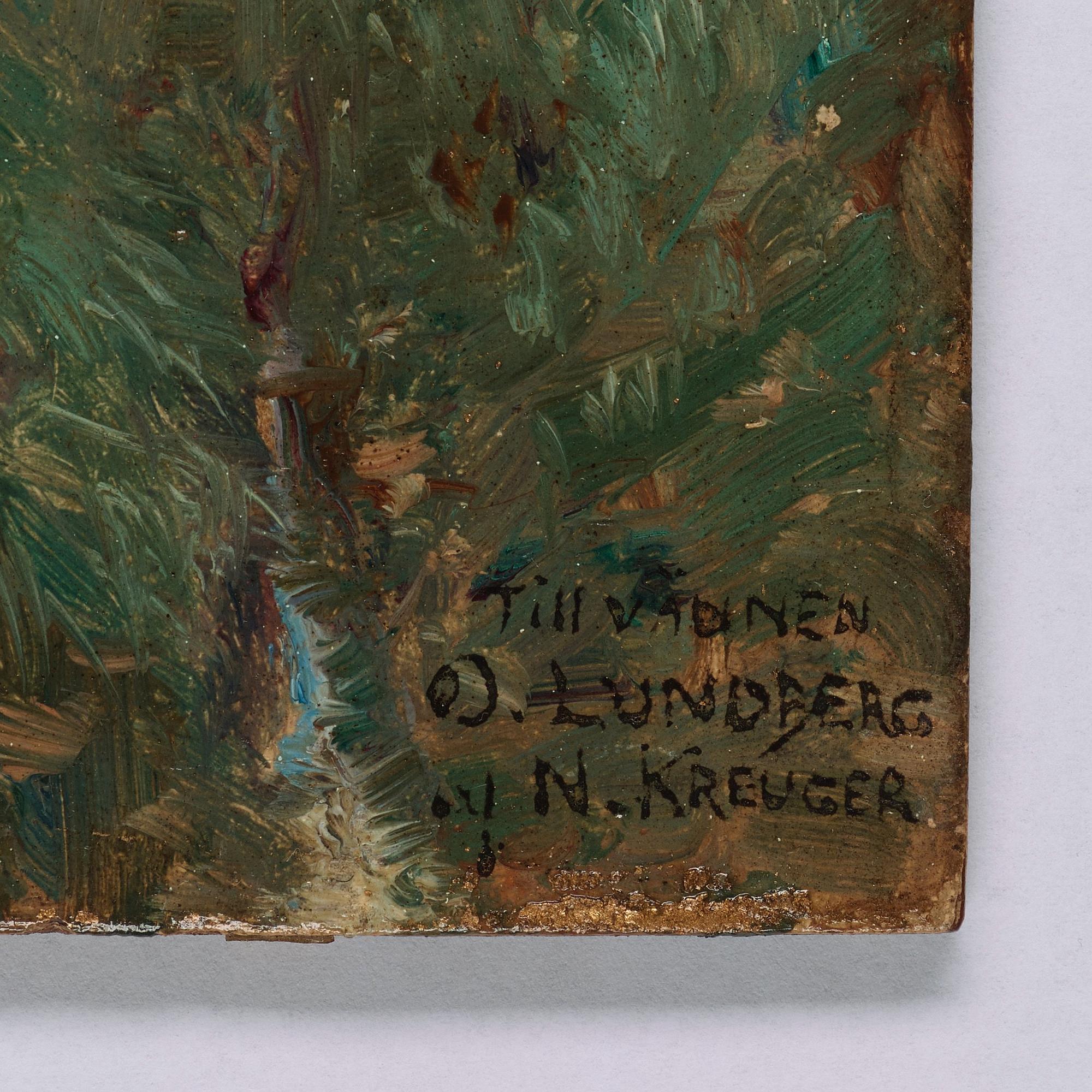 Nils Kreuger, Landskapsutsnitt med väg.