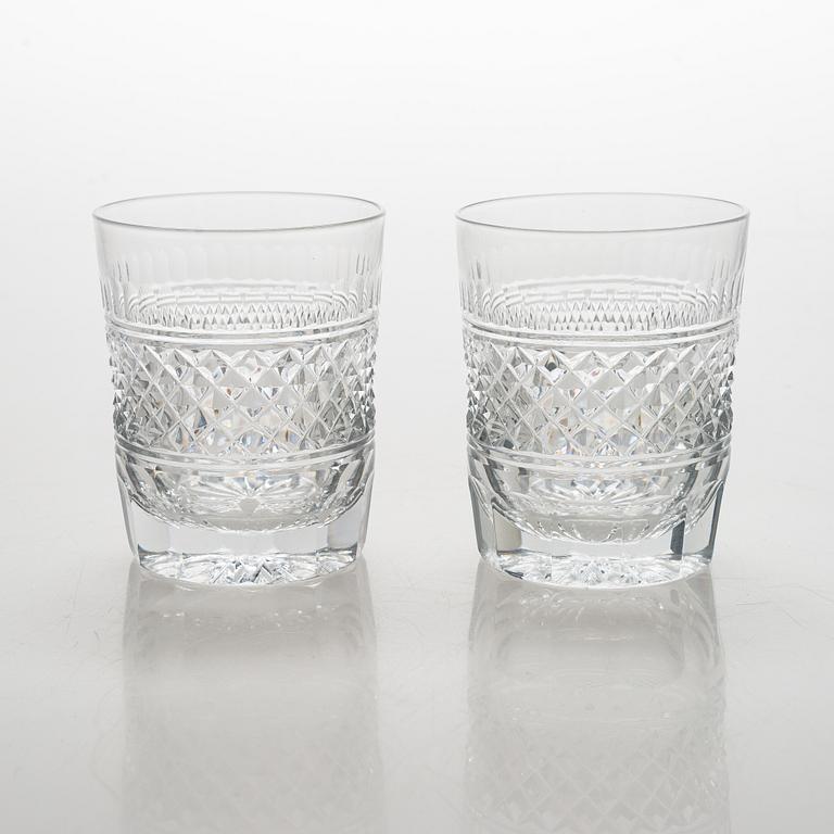 Six drinking 'England' glasses for Riihimäen Lasi.