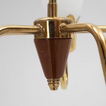 A Scandinavian Modern ceiling lamp, mid-20th Century.