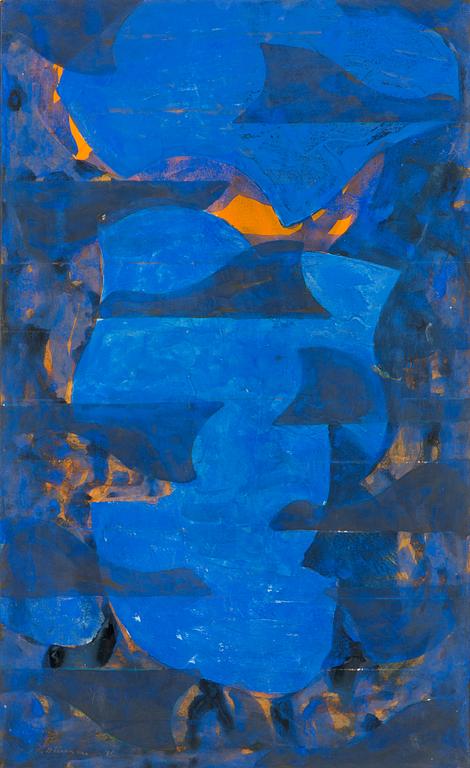 Eero Hiironen, gouache, signed and dated -96.