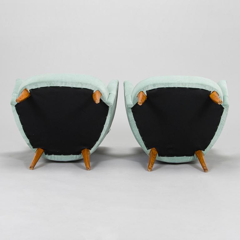 Fåtöljer, ett par, 1900-talets mitt.