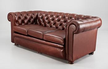 SOFFA, chesterfield, 1900-tal.