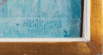 JINDRA HUSARIKOVA, olja på duk, sign o dat 72.