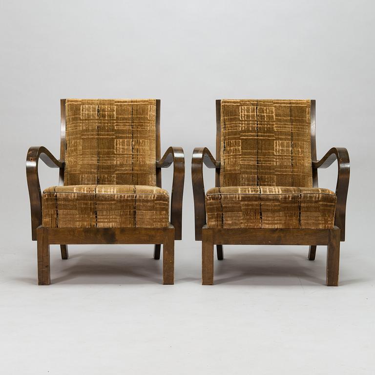 A 1930's armchairs.