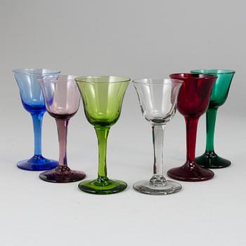 LENNART ROSÉN, glas, 12 st, Reijmyre, 1950-tal.