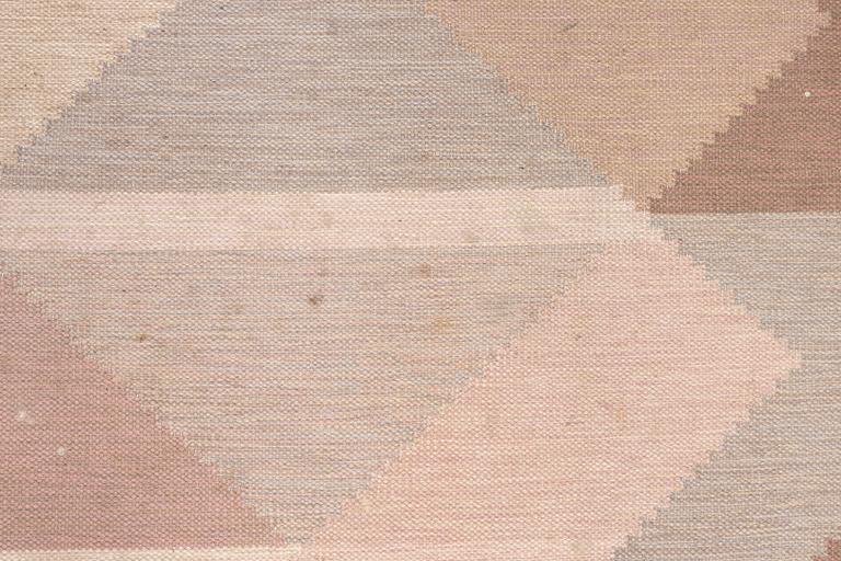 Anna-Johanna Ångström, a flat weave carpet, signed Å, c. 285 x 200 cm.