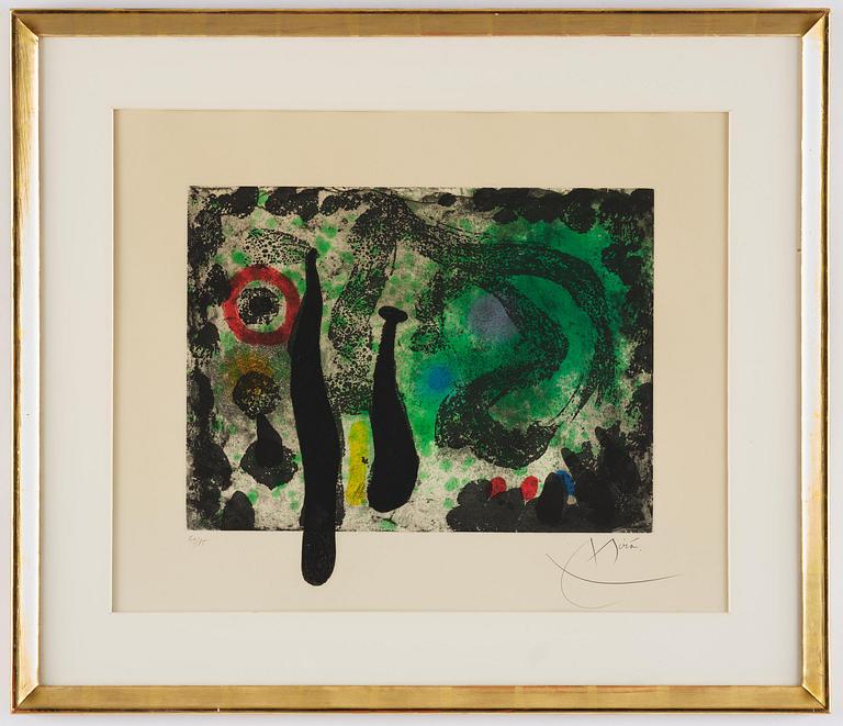 Joan Miró, "Le Jardin de Mousse".