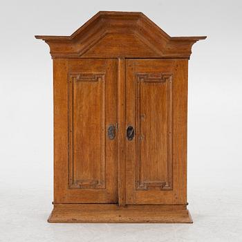 Wall cabinet, 18th-19th century.