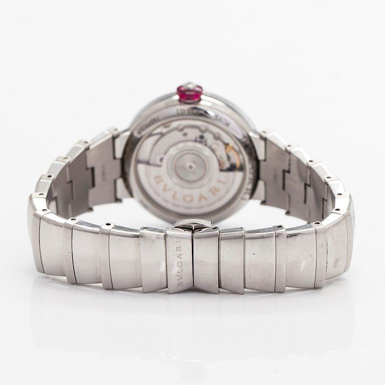 Bulgari, Lucea, armbandsur, 33 mm, stål, automatisk, 2017.