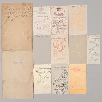 FOTOALBUM, ca 56 bilder, Storfurstendömet Finland resp. Ryssland sekelskiftet 1900.