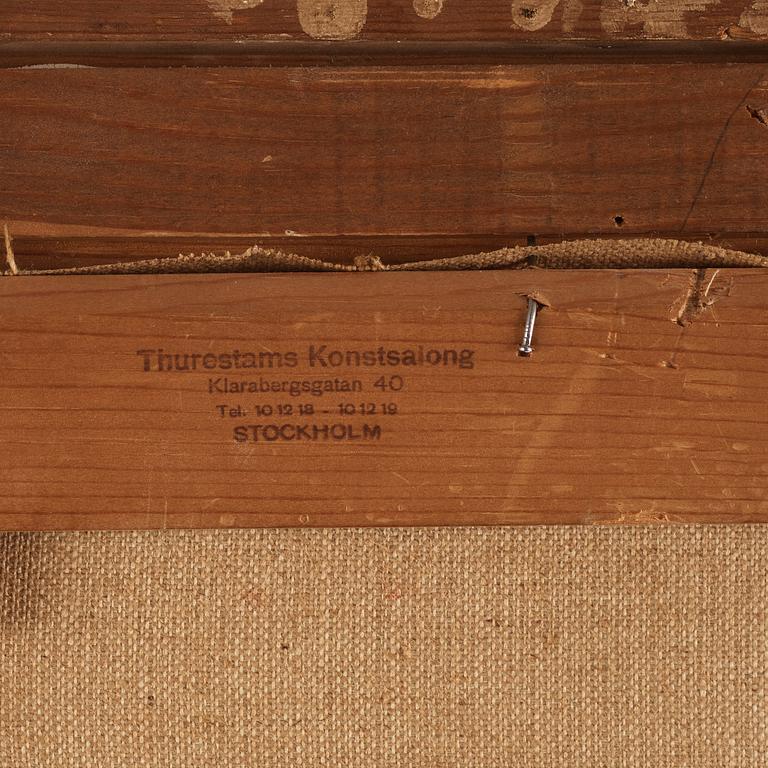 Isaac Grünewald, Amaryllis and yellow daisy.