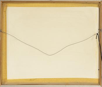 Inge Schiöler, chalk drawing, indistingtly signed.