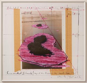 Christo Vladimirov Javacheff, "Surrounded Islands, Project for Biscayne Bay, Greater Miami, Florida".