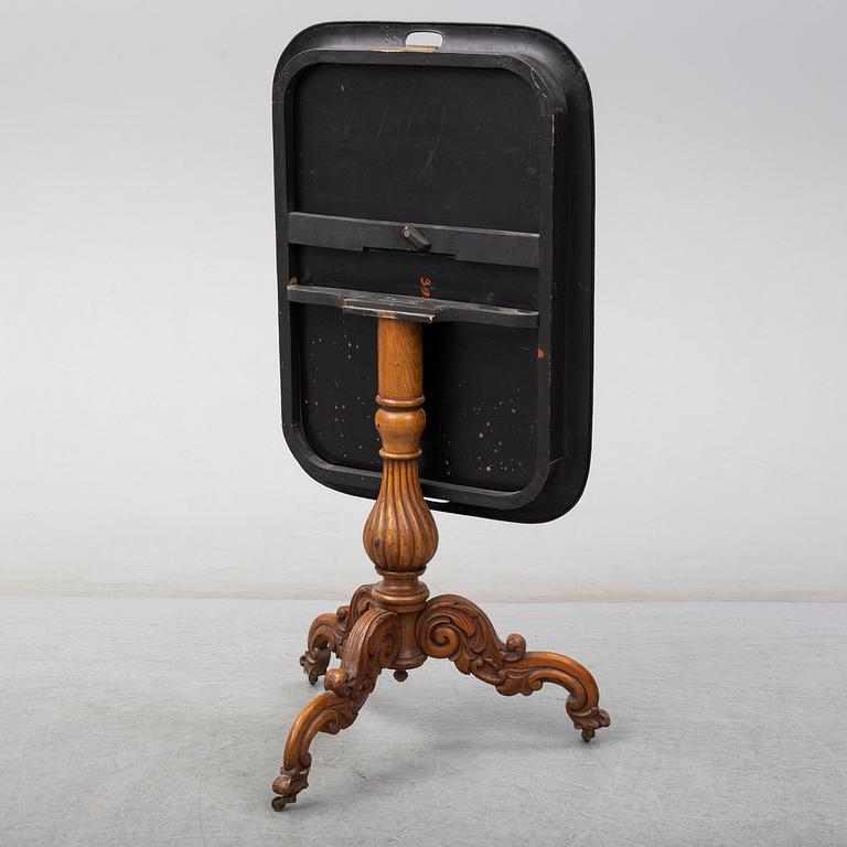 BRICKBORD / FÄLLBORD, senempire, 1800-talets mitt.