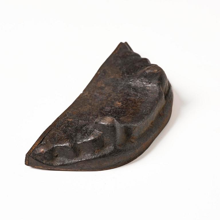 Anna Petrus, a cast iron mascaron, Näfveqvarns bruk, Swedish Grace.