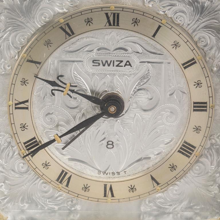 SWIZA, tempus fugit, carriage alarm clock,