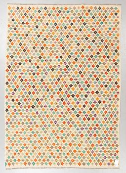 A rug, kilim, ca 246 x 176 cm.