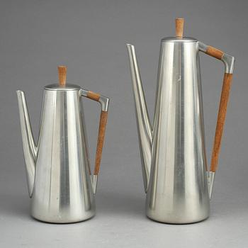 KAFFE- OCH TESERVIS, Tenn, Daalderop, Holland, 1960-tal.
