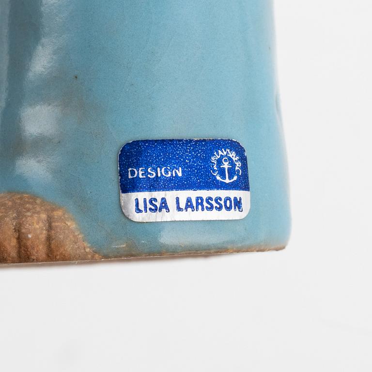 Lisa Larson, three figurines, Gustavsberg.