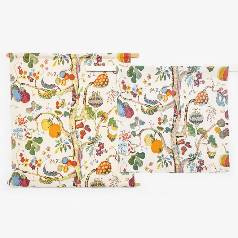 Josef Frank, two pieces of fabric.