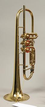 TRUMPET, mässing, Amati Kraslice samt HORN, mässing.