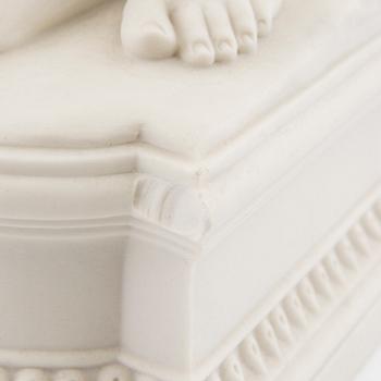 Per Hasselberg, skulptur "Snöklockan" Gustavsberg 1905.