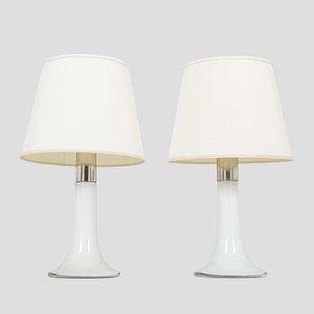 Lisa Johansson-Pape, bordslampor, 2 st, modell 46-017, Stockmann Orno, 1960-tal.