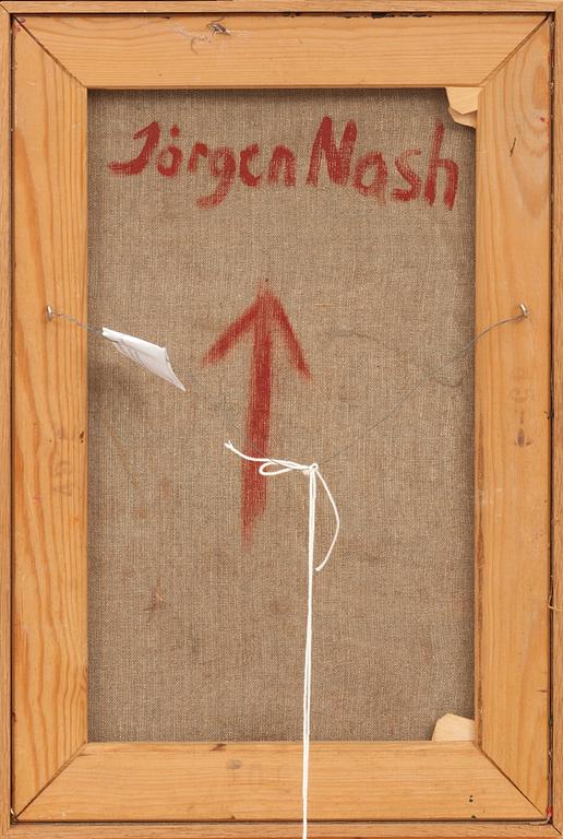 JÖRGEN NASH, olja på duk, signerad a tergo.