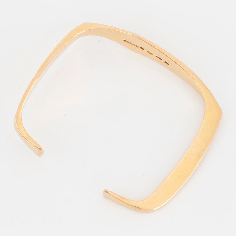 CLAËS E. GIERTTA, bracelet, 18K gold.