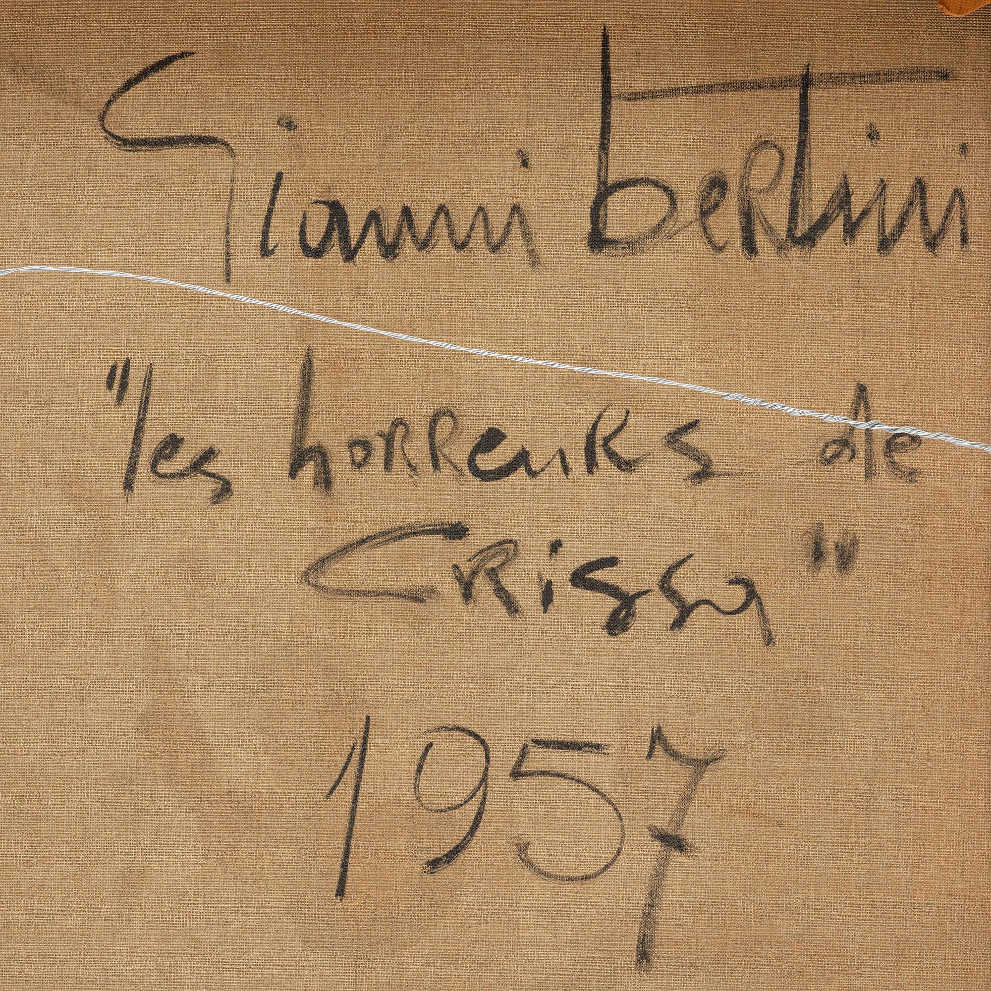 Gianni Bertini, Composition.
