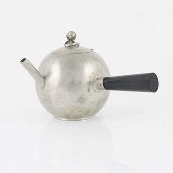 Nils Fougstedt, a pewter teapot, Svenskt Tenn, Stockholm 1929.