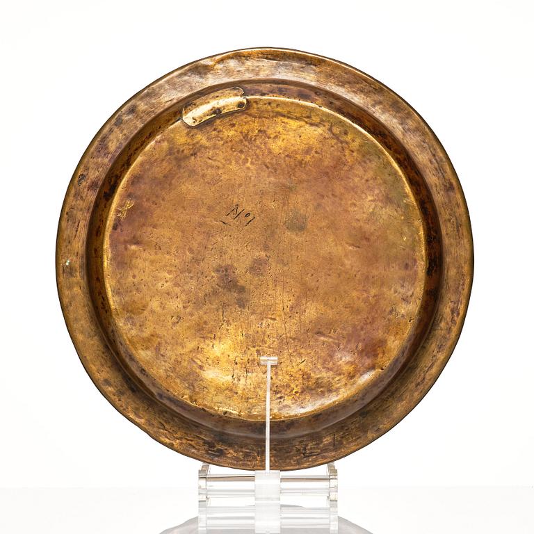 Handfat, cloisonné. Sen Mingdynasti (1368-1644).