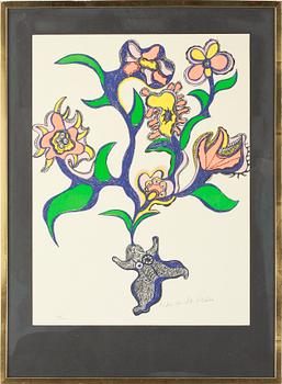 NIKI DE SAINT PHALLE, färglitografi, signerad och numrerad 236/300.
