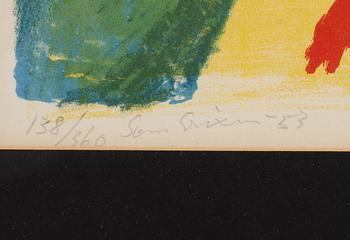 SVEN X:ET ERIXSON, färglitografi, signerad och daterad -53, numrerad 138/360.