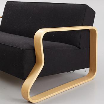 Alvar Aalto, a model 544 sofa, Artek, Finland, late 20th century.