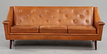 SOFFA samt FÅTÖLJ, 1950/1960-tal.