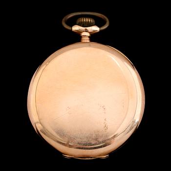 FICKUR, 14 k guld, omkring år 1900.